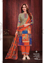 Mallika Summer Running Wear Printed Dress Material Catalog Collection