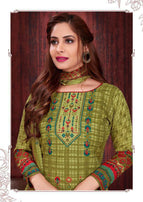 Mallika Summer Running Wear Printed Dress Material Catalog Collection