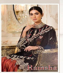 Kaara Ramsha Faux Georgette Designer Salwar Suits Catalog Collection