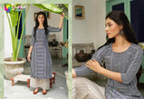 Sanskruti Jennifer 2 Handloom Cotton Casual Wear Straight Cut Kurti Catalog Collection