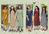 Sanskruti Jennifer 2 Handloom Cotton Casual Wear Straight Cut Kurti Catalog Collection