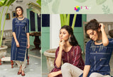 Sanskruti Jennifer 2 Handloom Cotton Casual Wear Straight Cut Kurti Catalog Collection