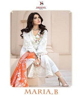 Deepsy Maria B Gold Pure Cotton Pakistani Salwar Suits Catalog Collection