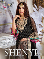 Rinaz Fashion Shenyl Pakistani Style Salwar Kameez Catalog Collection