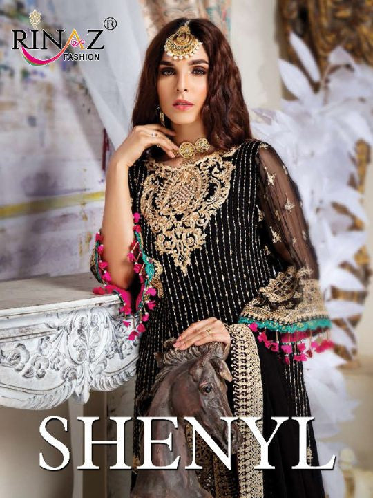 Rinaz Fashion Shenyl Pakistani Style Salwar Kameez Catalog Collection