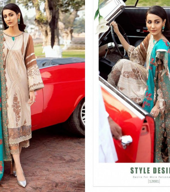 Shraddha Designer Charizma Cotton Collection Pakistani Style Dress Material Catalog