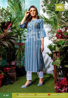 S4u Indi Chic 2 Designer Rich Look Kurti With Pant Catalog Collection