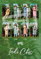 S4u Indi Chic 2 Designer Rich Look Kurti With Pant Catalog Collection