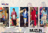 Kilruba Muzlin Lawn Collection 2020 Pure Cotton Pakistani Salwar Suits Catalog Collection