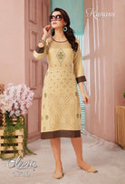 Kanasu Olivia Rayon Casual Wear Kurtis Catalog Collection