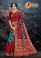 Sitka Manikarnika 1155 Cotton Silk Saree Catalog Collection