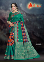 Sitka Manikarnika 1155 Cotton Silk Saree Catalog Collection