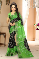 Bandhani-38 Art Silk Designer Bandhani Print Saree Catalog Collection