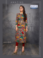 Mayur Ananya Rayon Designer Kurtis Catalog Collection