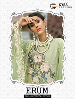 Cyra Erum Exclusives Collection Net Pakistani Catalog Collection