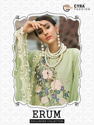 Cyra Erum Exclusives Collection Net Pakistani Catalog Collection