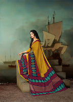 Kodas Garma Garam 44 Rennial Regular Wear Saree Catalog Collection