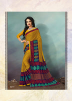 Kodas Garma Garam 44 Rennial Regular Wear Saree Catalog Collection