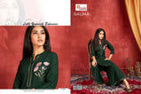 Smylee Salma Rayon Slub Kurti With Sharara Wholsale Catalog Collection
