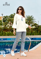 Mittoo Poorva 8 Viscose Designer Tops Catalog Collection