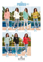 Mittoo Poorva 8 Viscose Designer Tops Catalog Collection