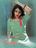 Trendy-Drishti Rayon Designer Kurtis Catalog Collection