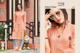 Rung Vanessa 5 Rayon Casual Wear Kurtis Catalog Collection