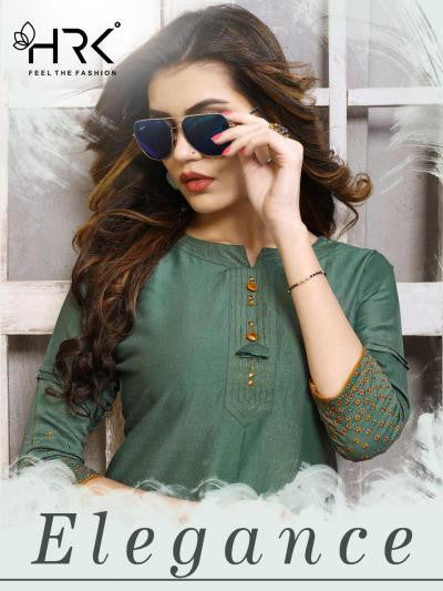 Hrk Elegance Chinon Designer Summer Kurtis Catalog Collection