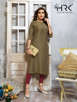 Hrk Elegance Chinon Designer Summer Kurtis Catalog Collection