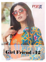 Rung-Girl Friend-12 Rayon Two Piece Kurtis Concept Catalog Collection