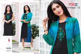 Rung-Girl Friend-12 Rayon Two Piece Kurtis Concept Catalog Collection