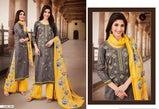 Kalarang Maira 2 Satin Print Embroidered Dress Material Catalog Collection