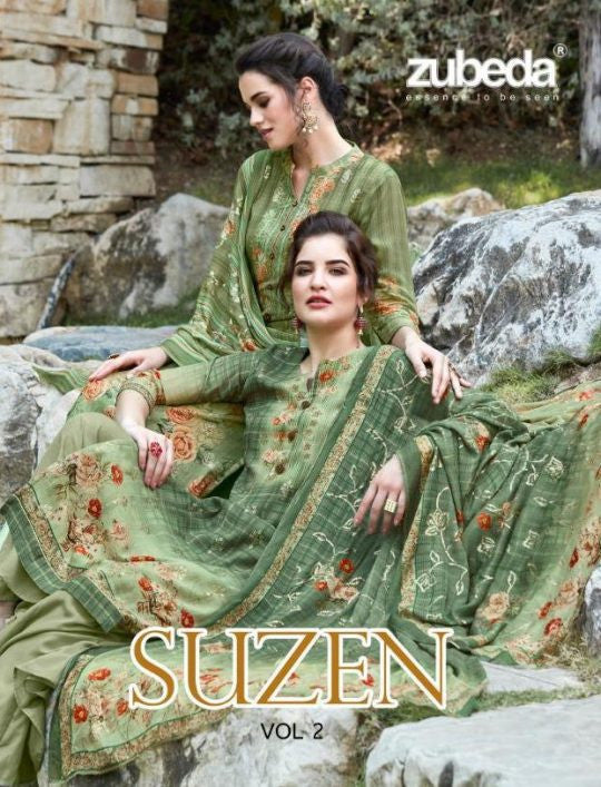 Zubeda Suzen Vol-2 Plazzo Style Salwar Kameez Catalog