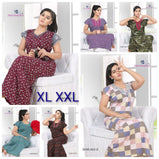 Kavyansika 463 Cotton Nighty Catalog Collection