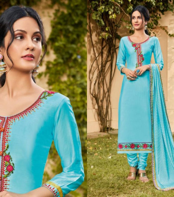 Meghali Suits Mohini Vol-4 Plazzo Style Dress Material Catalog