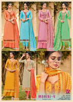 Meghali Suits Mohini Vol-4 Plazzo Style Dress Material Catalog