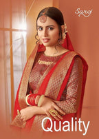 Saroj Quality Vichitra Silk Saree Catalog Collection