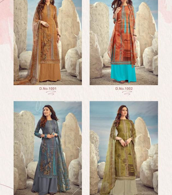 Silky Summer Ready Made Pure Cambric Cotton Printed Dress Catalog Collection