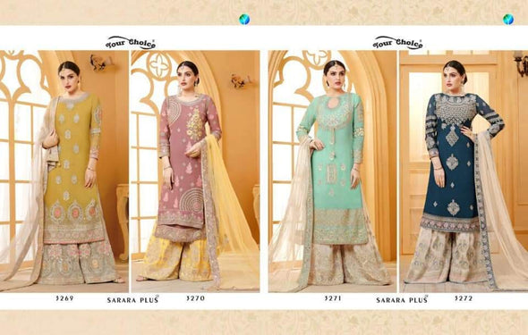Your Choice Sharara Plus Salwar kameez Catalog Collection