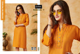 Grafion Samairaa 3 Rayon With Work Kurtis Catalog Collection