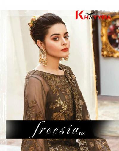 Khayyira Freesia Nx Georgette Pakistani Suits Catalog Collectiion