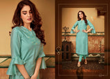 Privaa-Nirvana Viscose Muslin Kurti With Bottom Catalog Collection