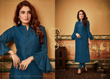 Privaa-Nirvana Viscose Muslin Kurti With Bottom Catalog Collection