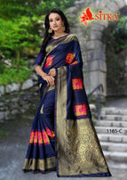 Sitka-Arabia-1165 Handloom Cotton Designer Saree Catalog Collection