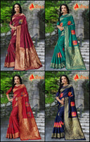 Sitka-Arabia-1165 Handloom Cotton Designer Saree Catalog Collection