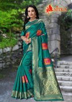 Sitka-Arabia-1165 Handloom Cotton Designer Saree Catalog Collection