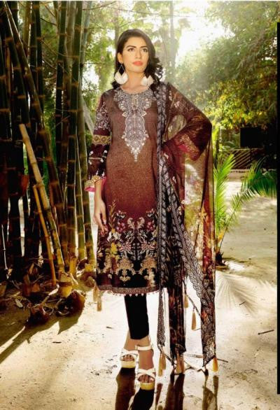 Tawakkal Opulence-3 Pure Cotton Karanchi Dress Catalog Collection