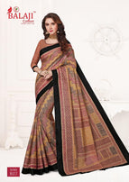 Balaji Leelavathi Cotton 6 Pure Cotton Printed Saree Catalog Collection