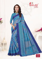 Balaji Leelavathi Cotton 6 Pure Cotton Printed Saree Catalog Collection