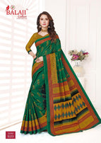 Balaji Leelavathi Cotton 6 Pure Cotton Printed Saree Catalog Collection